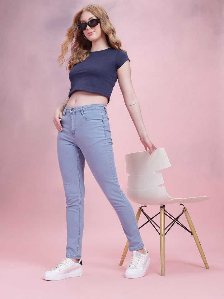 DressBerry Women Mid-Rise Slim Fit Stretchable Jeans