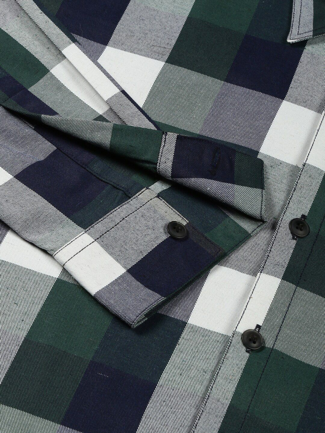 Thomas Scott Classic Tartan Checks Opaque Checked Cotton Casual Shirt