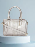 Lino Perros Gold-Toned Solid Handheld Bag