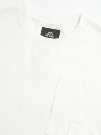 THE BEAR HOUSE Oversized Applique Design Crew Neck T-shirt
