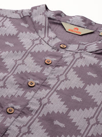 Anouk Printed Regular Pure Cotton Kurta with Trousers