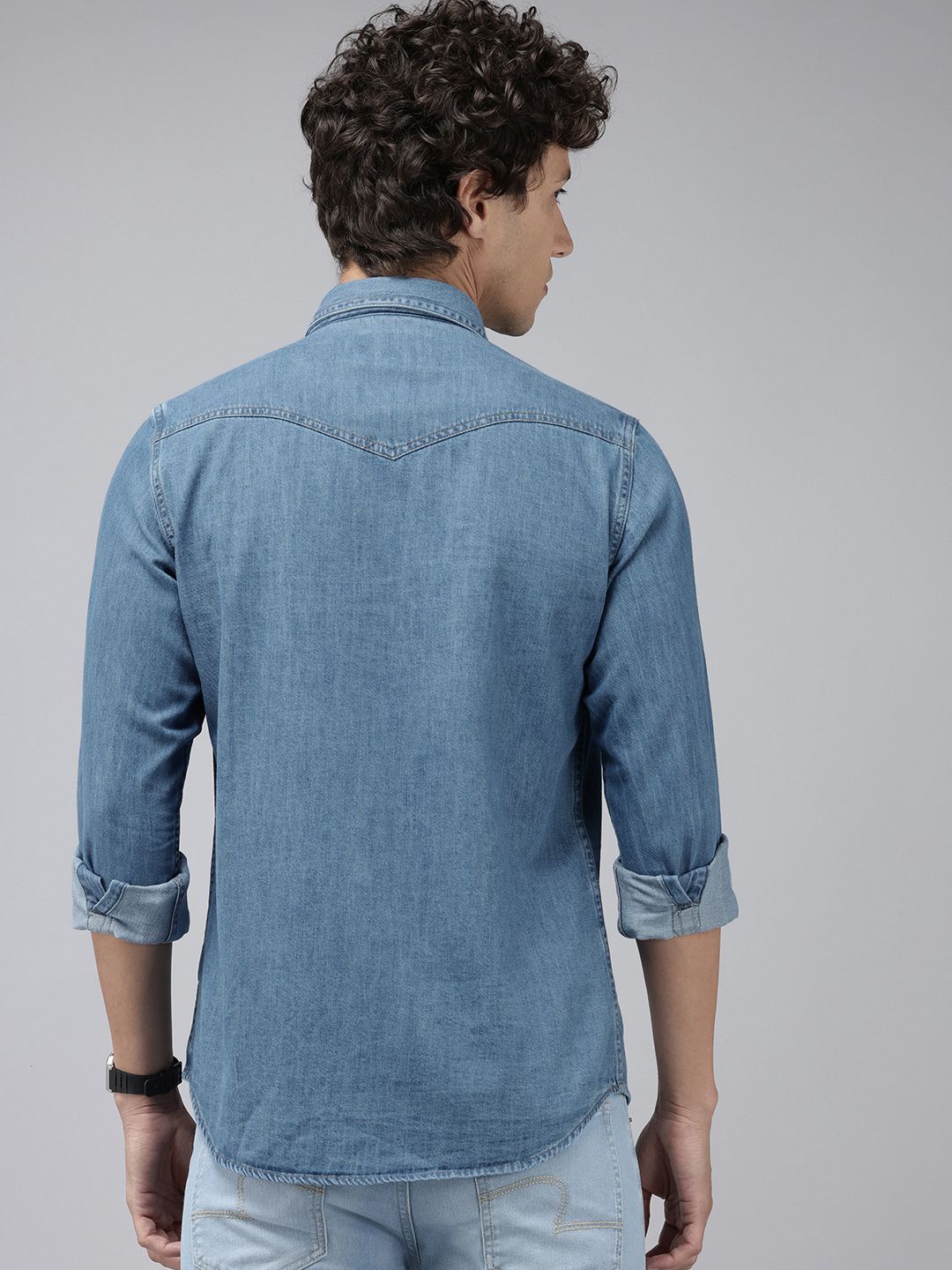 SPYKAR Slim Fit Pure Cotton Casual Shirt