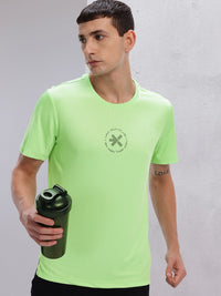 HRX by Hrithik Roshan Brand Logo Print Running T-shirt