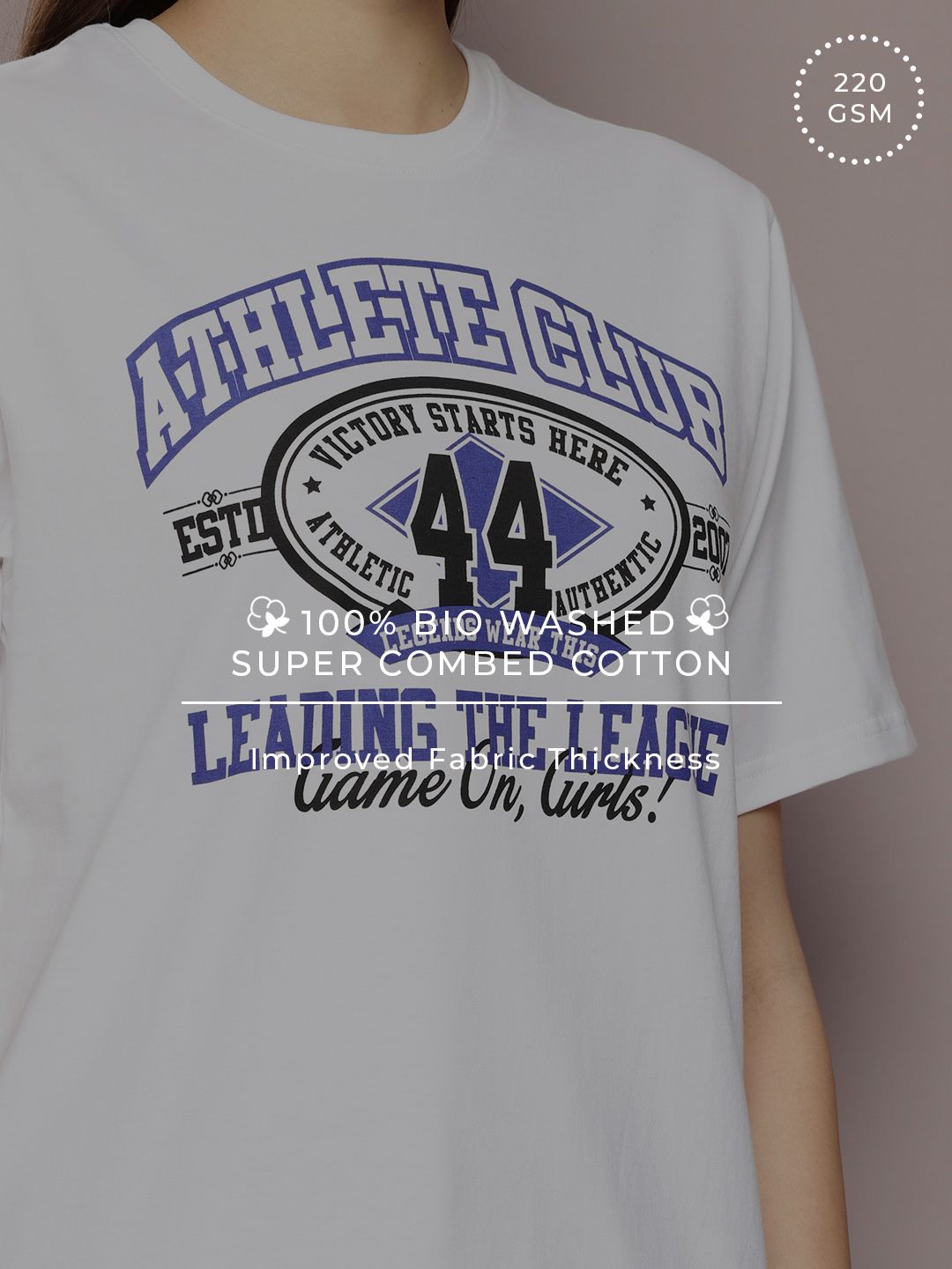 Dillinger Womens Short Sleeve Oversized Varsity Printed Tshirt