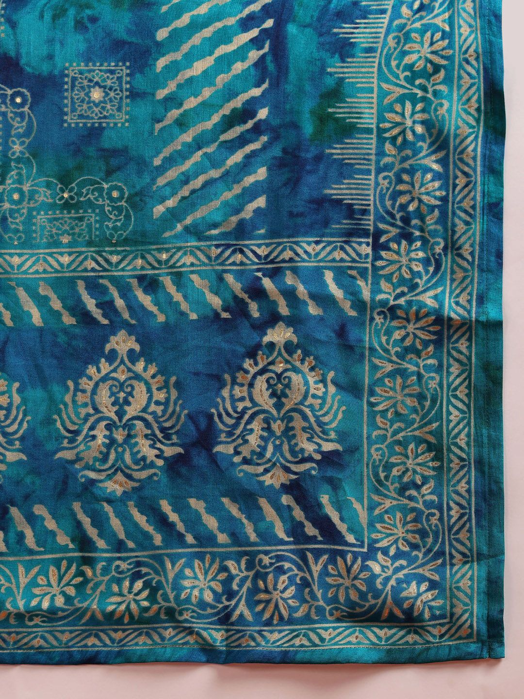 KALINI Ethnic Motifs Printed Regular Kurta with Palazzos & Dupatta