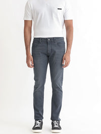 RARE RABBIT Men Colmer Slim Fit Mid-Rise Stretchable Jeans