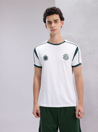 HRX by Hrithik Roshan Brand Logo Print Rapid-Dry Football T-shirt