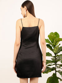 STREET 9 Satin Mini Dress