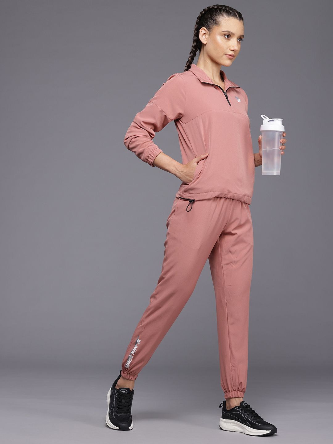 HRX by Hrithik Roshan Rapid-Dry Running Tracksuit