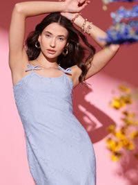 STREET 9 Shoulder Straps Sheath Dress