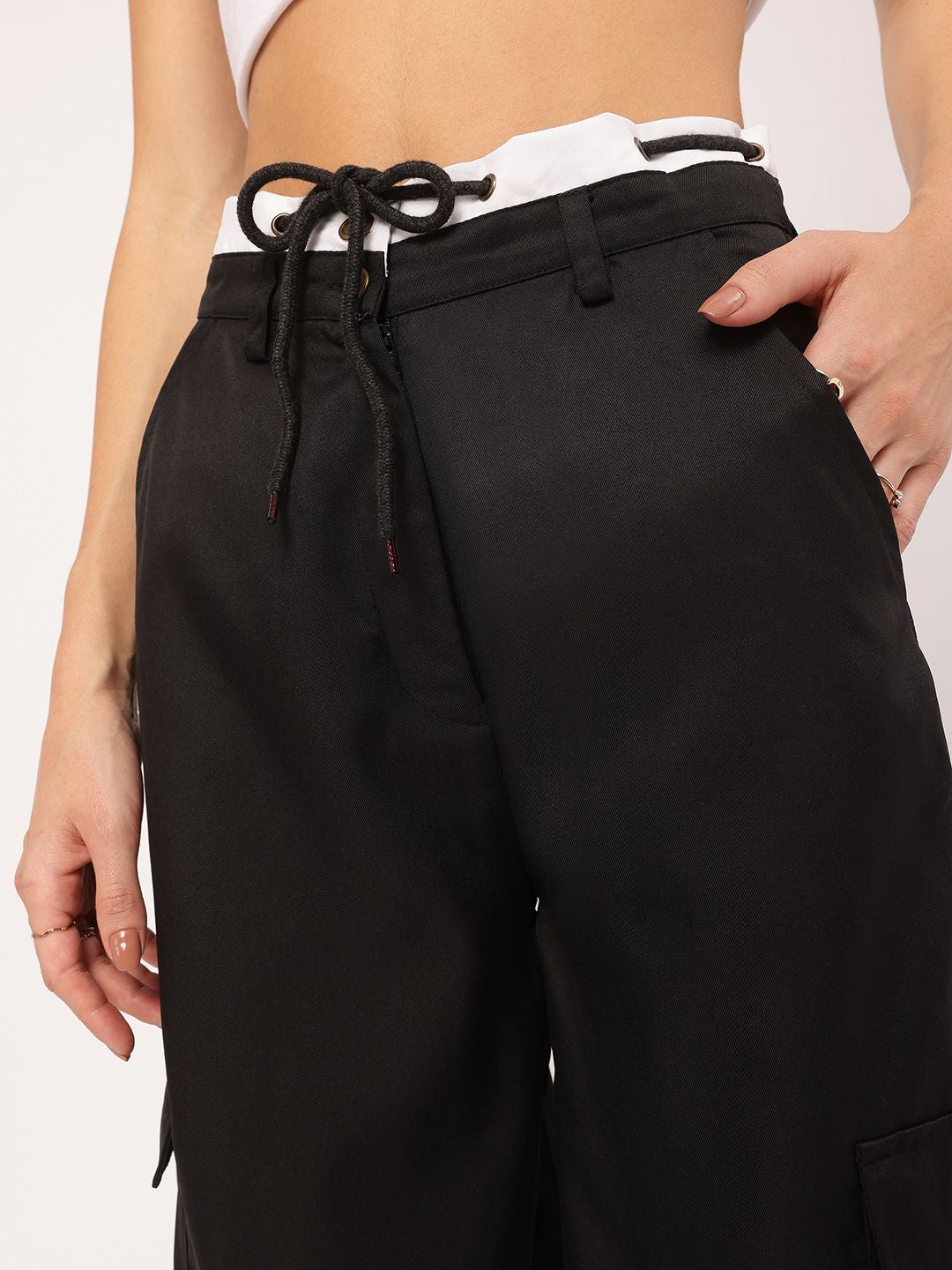 DressBerry Women Everyday Edge Relaxed Cargo