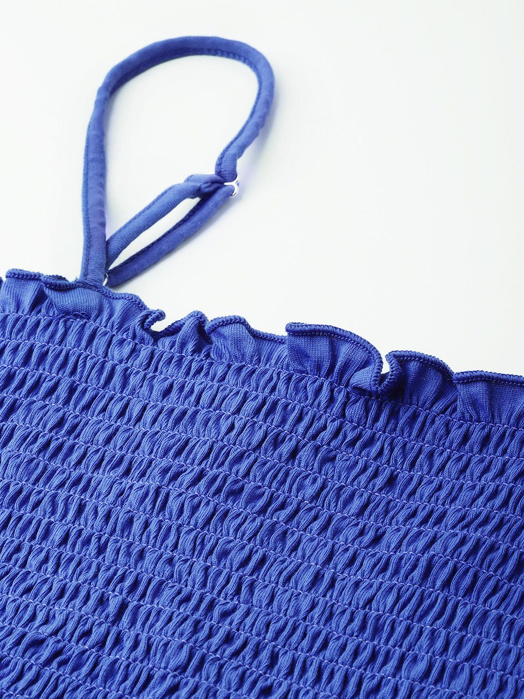 DressBerry Summer Smocked A-Line Dress