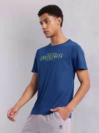 HRX by Hrithik Roshan Typography Printed Rapid-Dry Training T-shirt