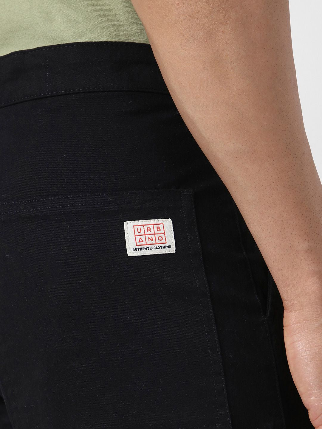 Urbano Fashion Men Regular Fit Solid Cargo Chino Pant with 6 Pockets Stretchable