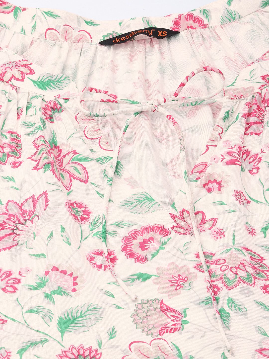 DressBerry Vacay Vibes Floral A-Line Dress