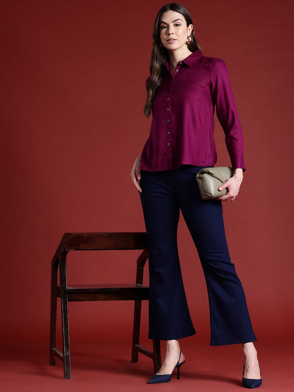 all about you Opaque Casual Shirt