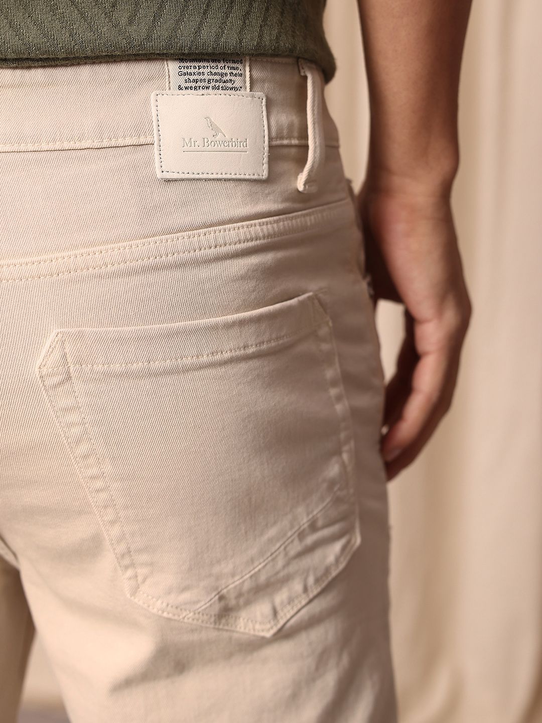 Mr Bowerbird Men Tapered Fit Stretchable Jeans