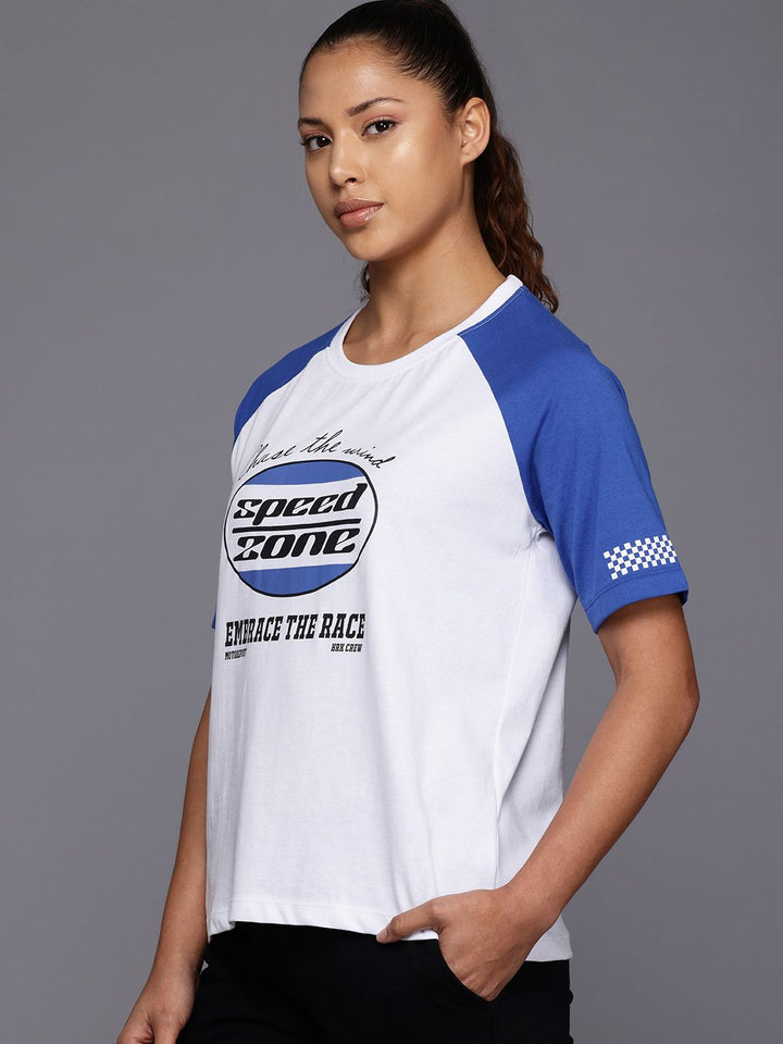 HRX by Hrithik Roshan Women Typography Printed T-shirt