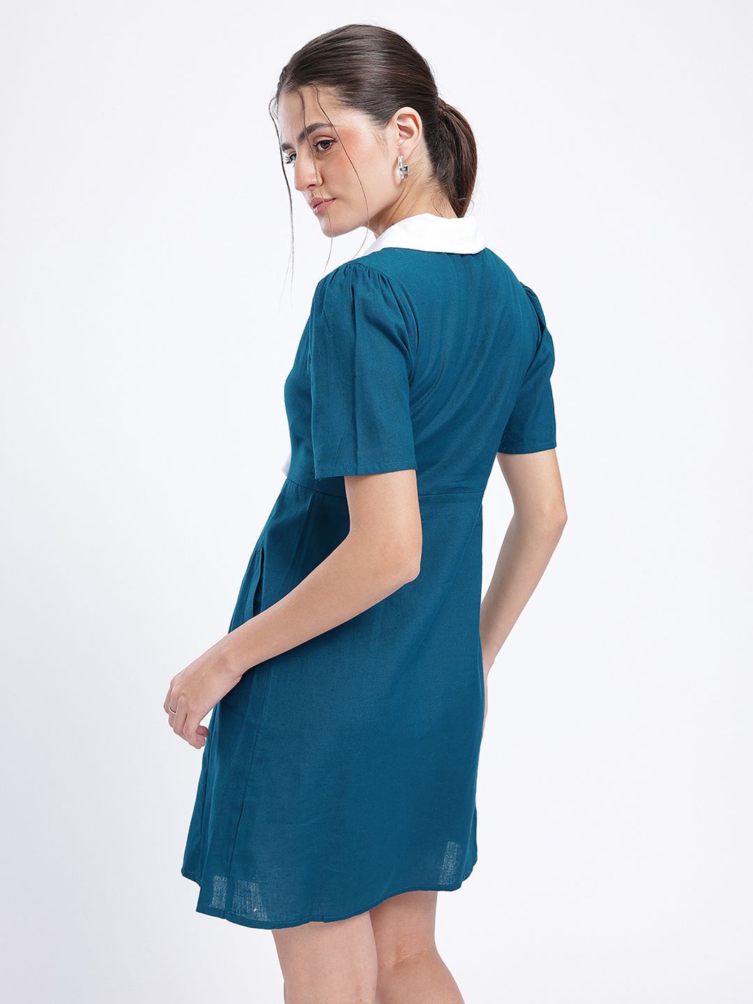 DressBerry Adorable Allure Wrap Style Mini Dress