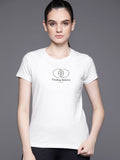 HRX by Hrithik Roshan Pure Cotton Printed Yoga T-shirt