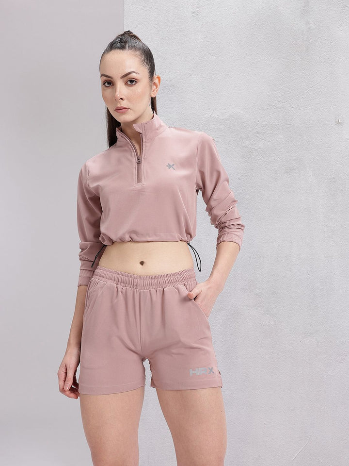 HRX by Hrithik Roshan Brand Logo Detail Rapid-Dry Running Tracksuit