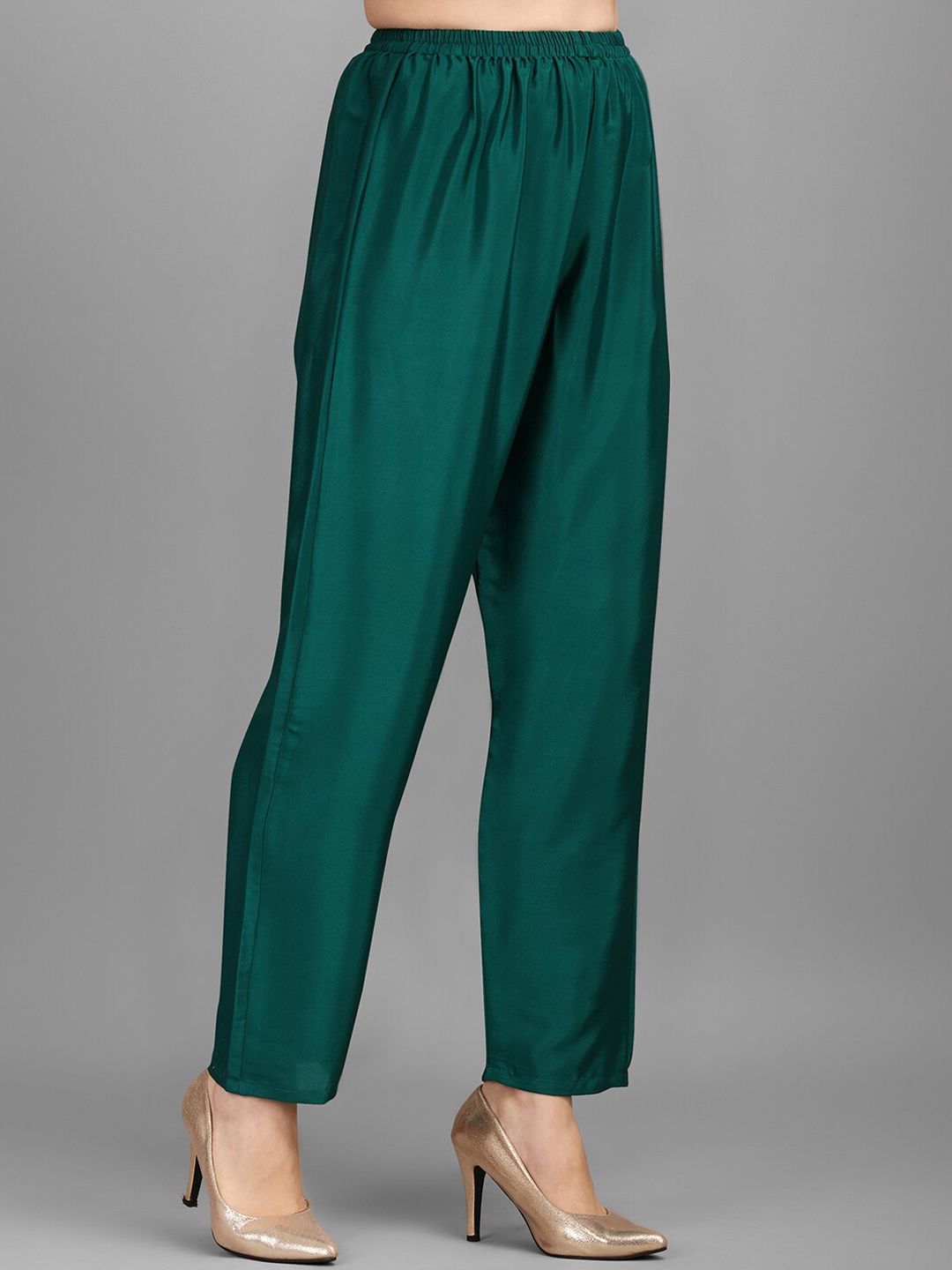 KALINI Floral Embroidered Sequinned Kurta With Trouser