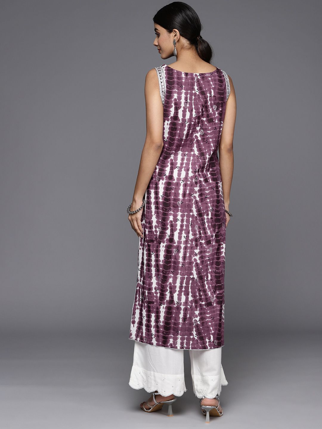 Varanga Abstract Dyed Zari Pure Cotton Kurta