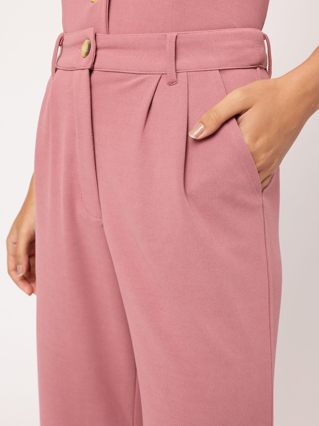 DressBerry Women Next-Gen Straight Smart Casual Trousers