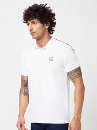 SPYKAR Polo Collar Cotton Slim Fit T-shirt