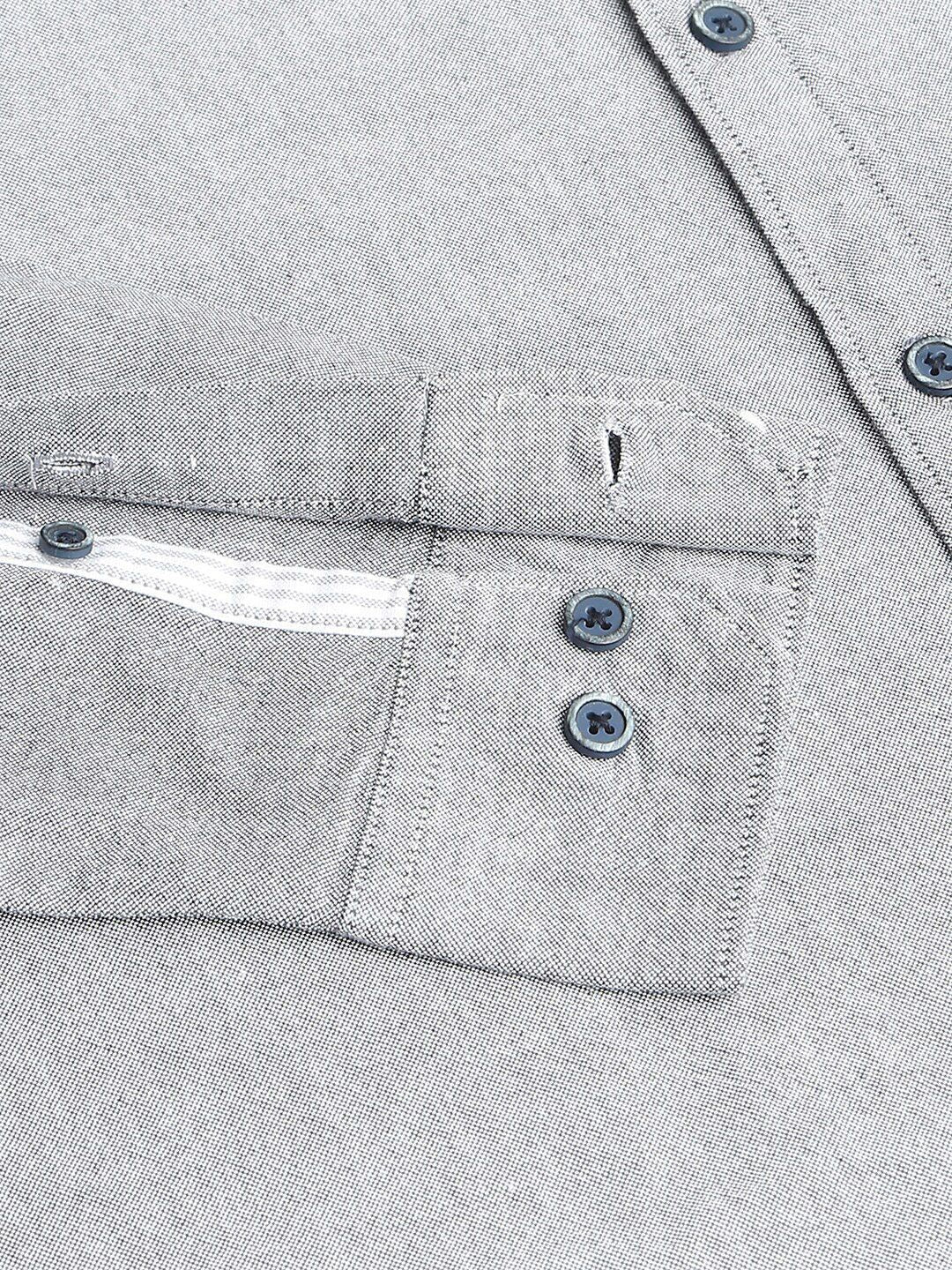 Thomas Scott Classic Slim Fit Opaque Pure Cotton Casual Shirt