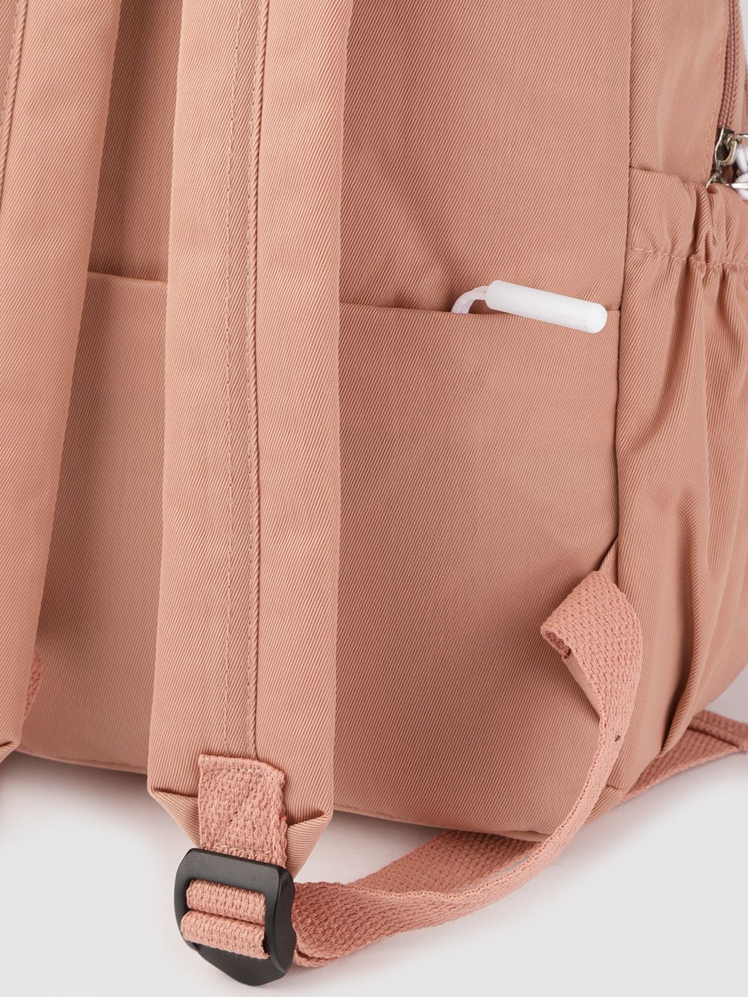 Lino Perros Women Pink Solid Laptop Backpack