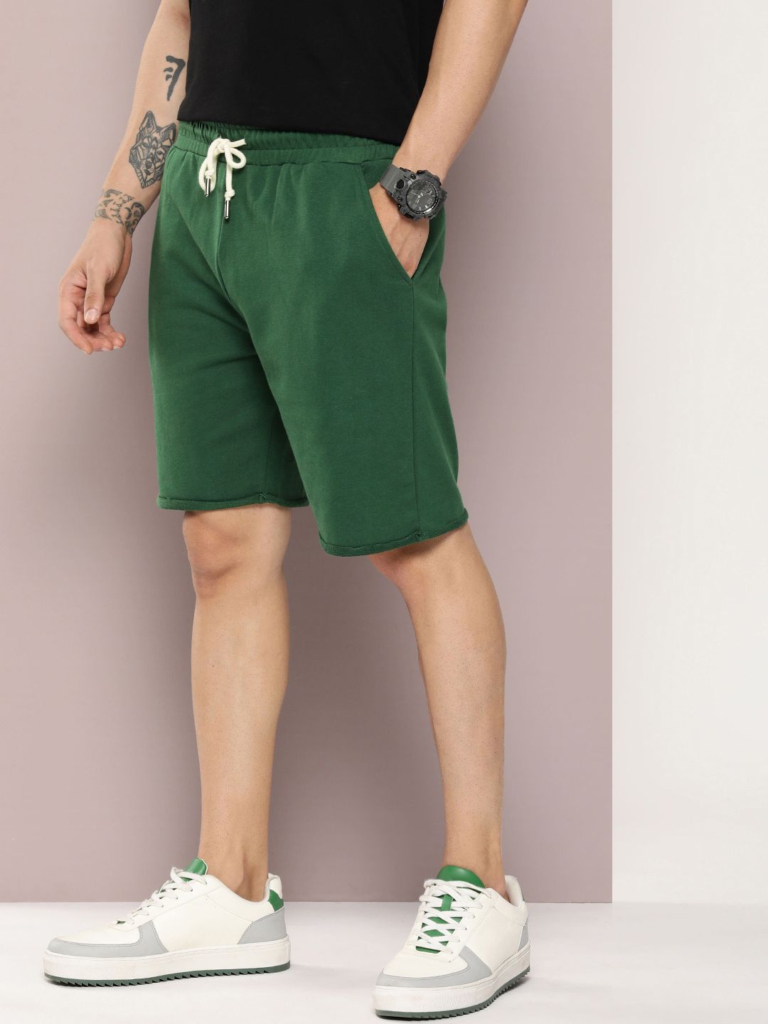 DILLINGER Men Solid Regular Fit Shorts