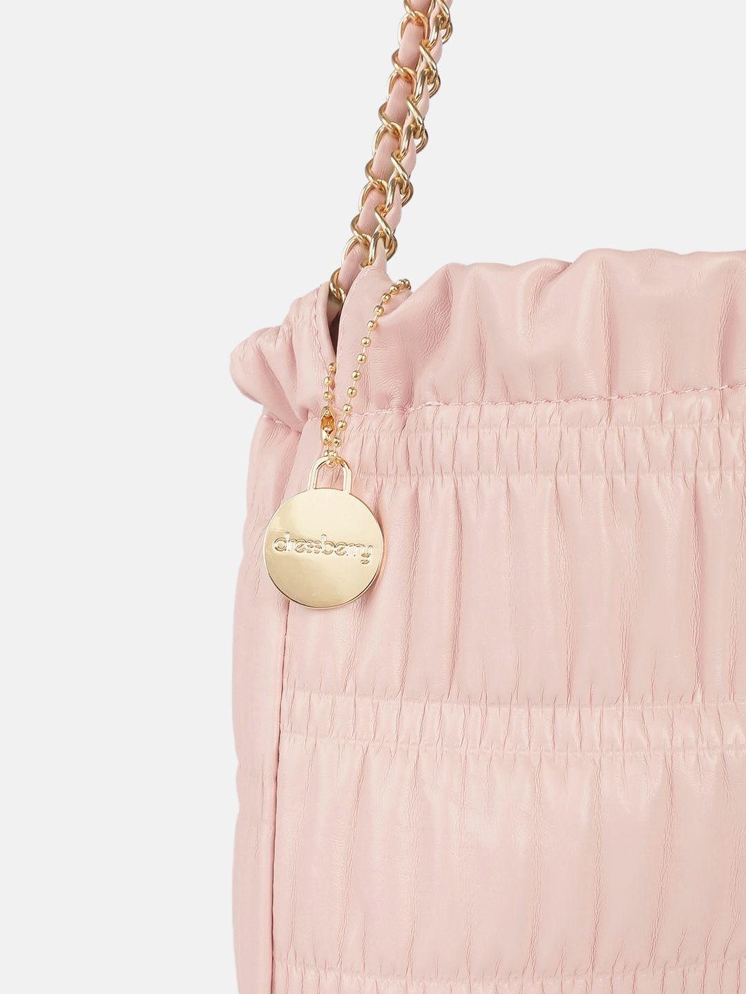 DressBerry Quilted Shoulder Bag with Pouch