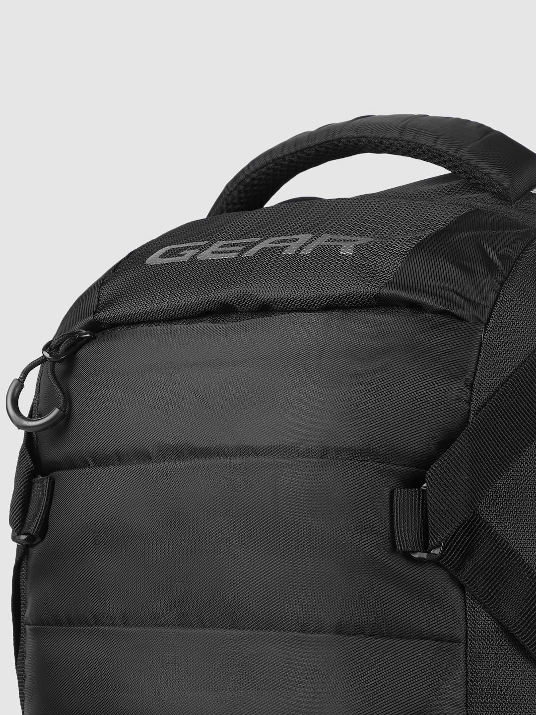 Gear Unisex Black Solid ASPIRE Laptop Backpack