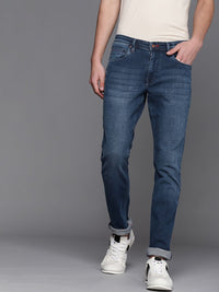 Raymond Men Slim Fit Light Fade Stretchable Jeans