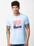 SPYKAR Men Printed Cotton T-shirt