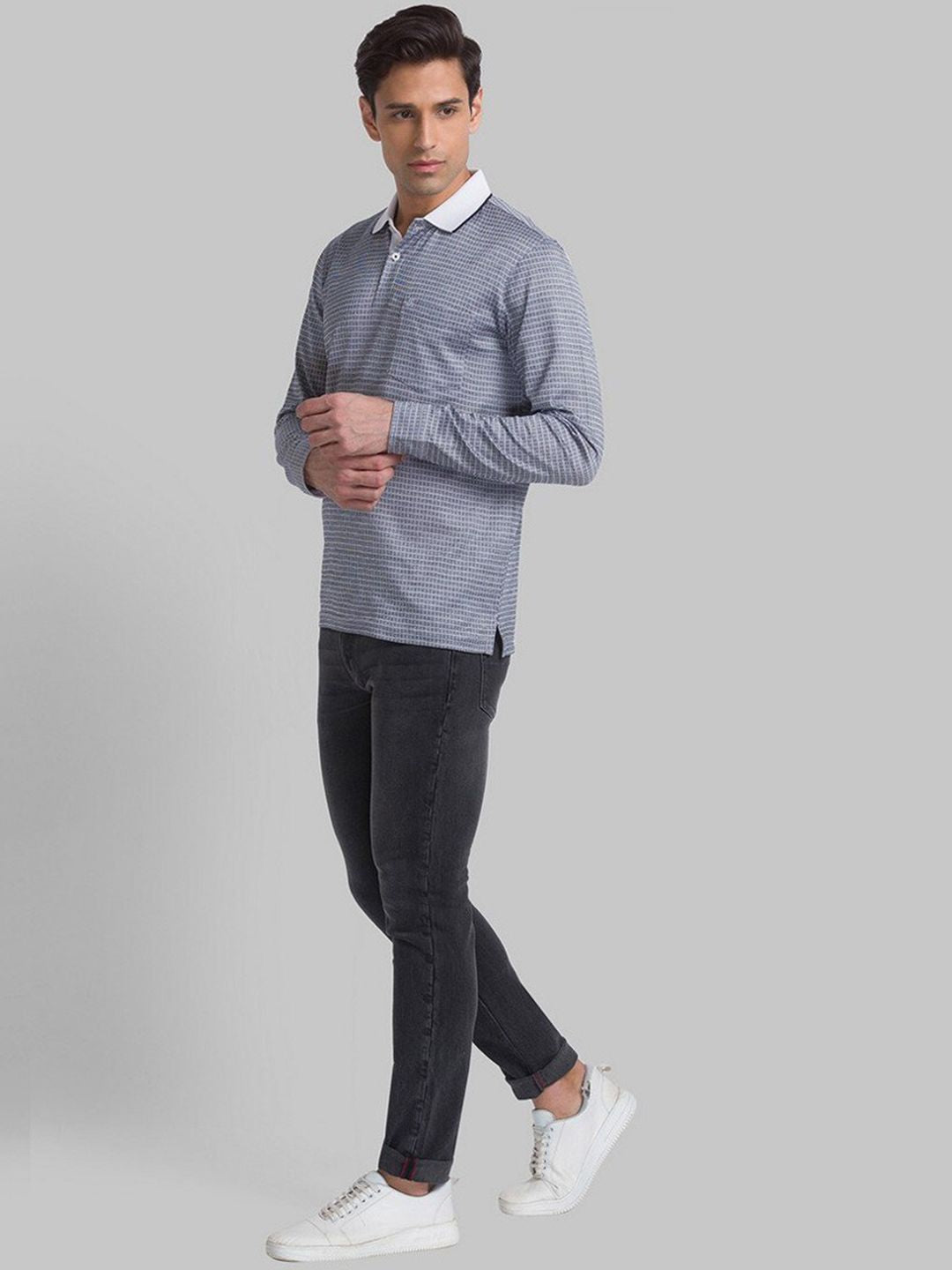 Raymond Men Slim Fit Light Fade Jeans