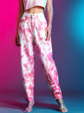 DressBerry Women Tie & Dye Slouchy Fit Stretchable Jeans