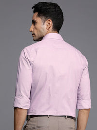 Raymond Self Design Slim Fit Pure Cotton Formal Shirt