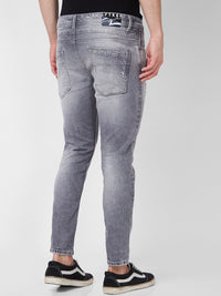 SPYKAR Men Kano Tapered Fit Mildly Distressed Heavy Fade  Jeans