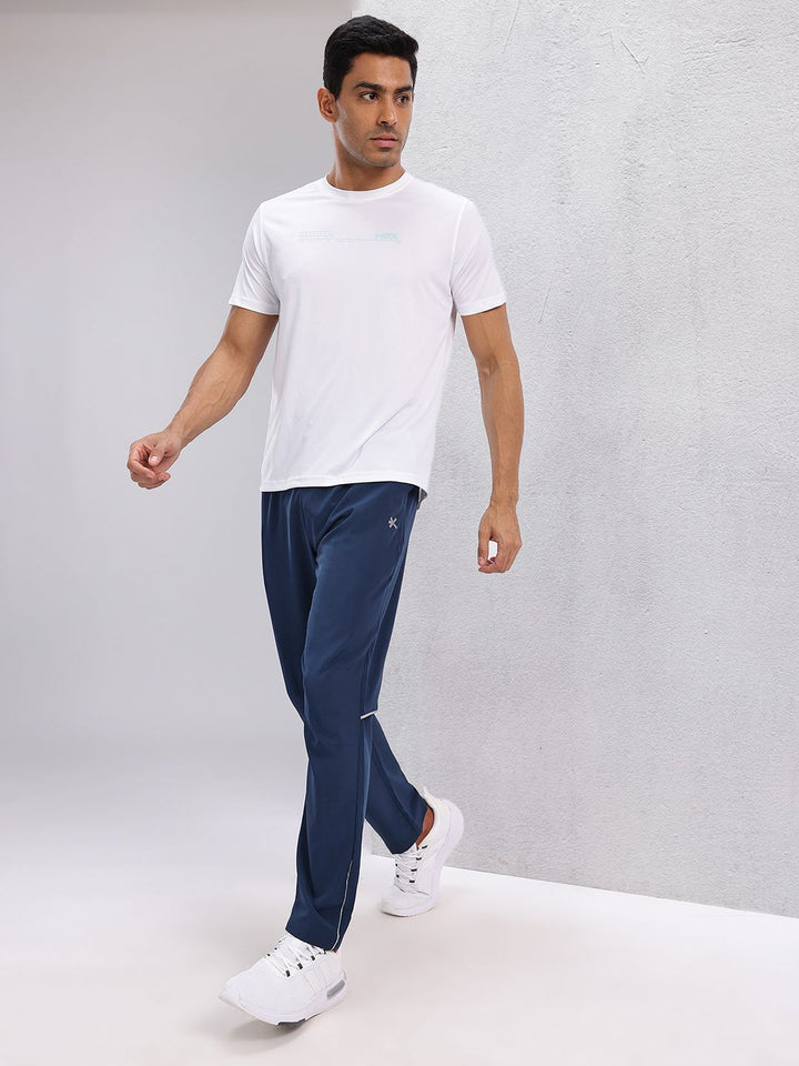 HRX by Hrithik Roshan Men Mid-Rise Rapid-Dry Running Track Pants