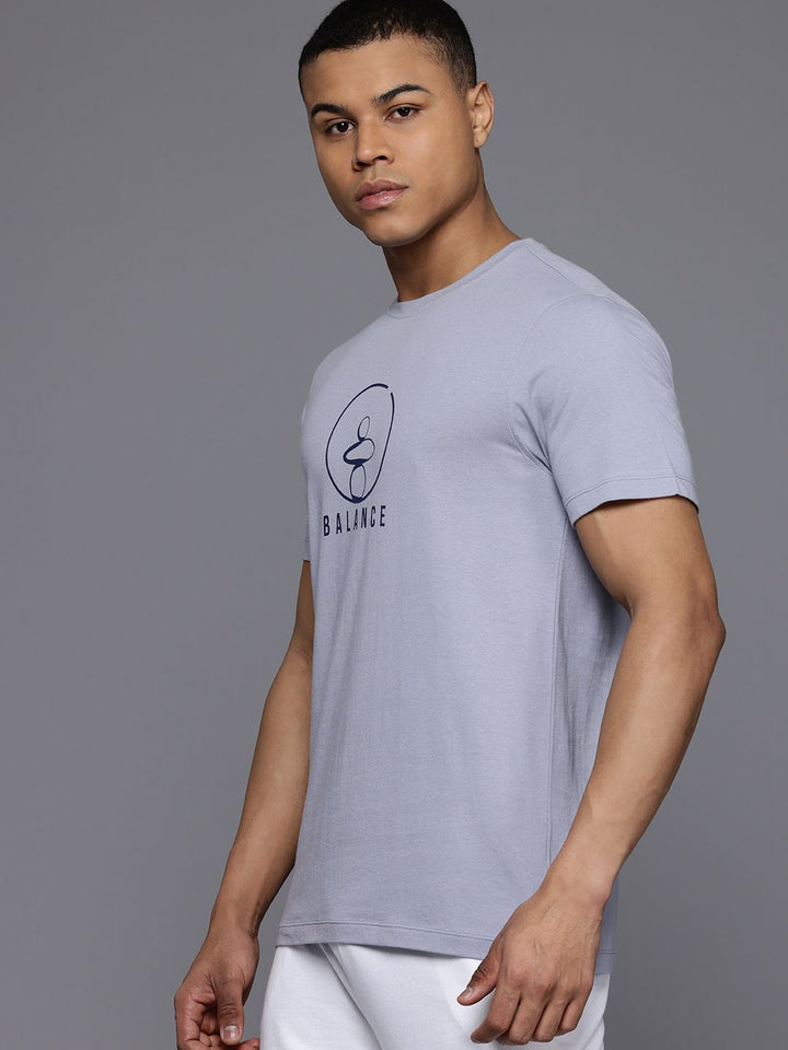 HRX by Hrithik Roshan Typography Printed Pure Cotton T-shirt