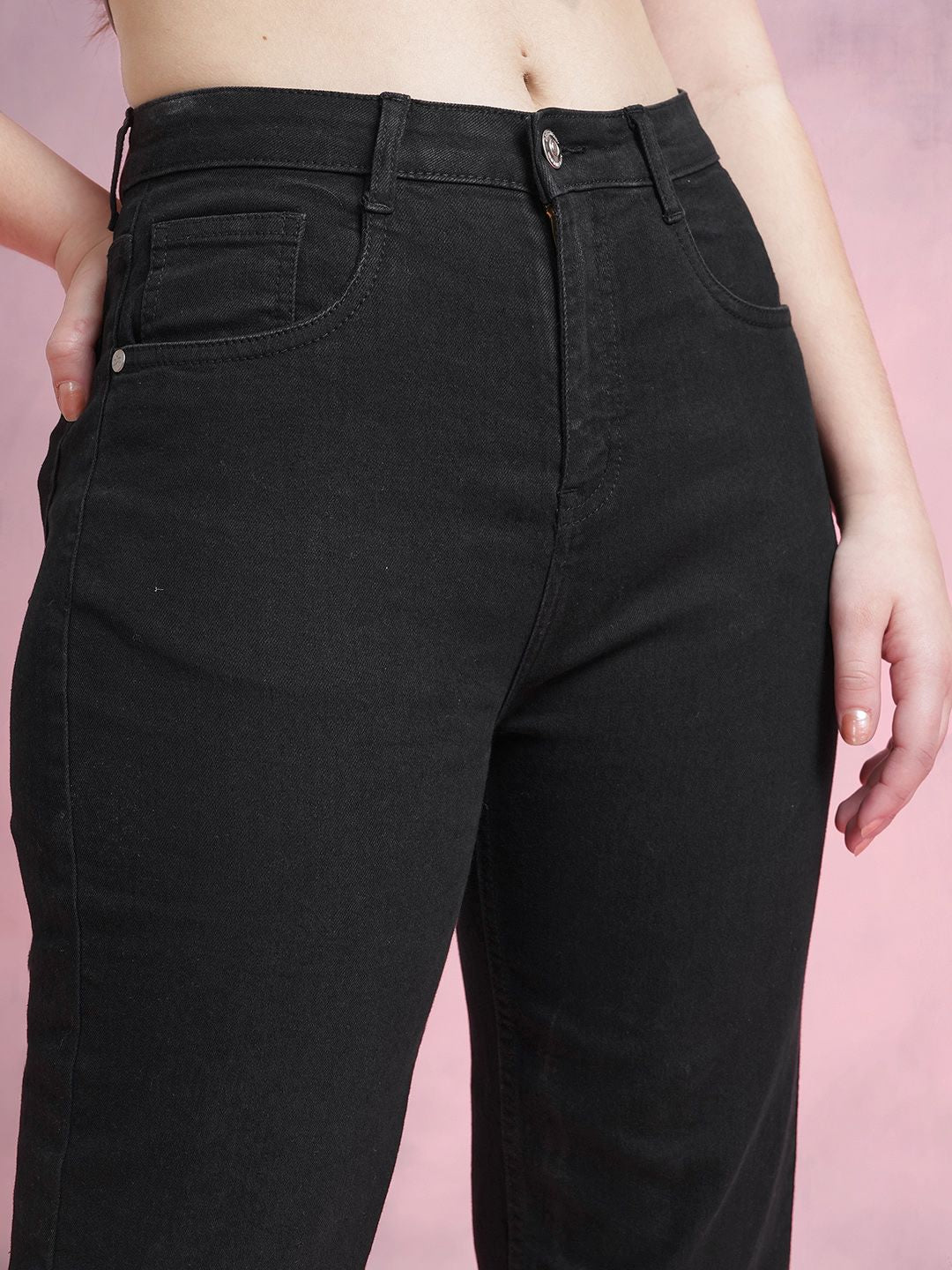 DressBerry Women Straight Fit Stretchable Jeans