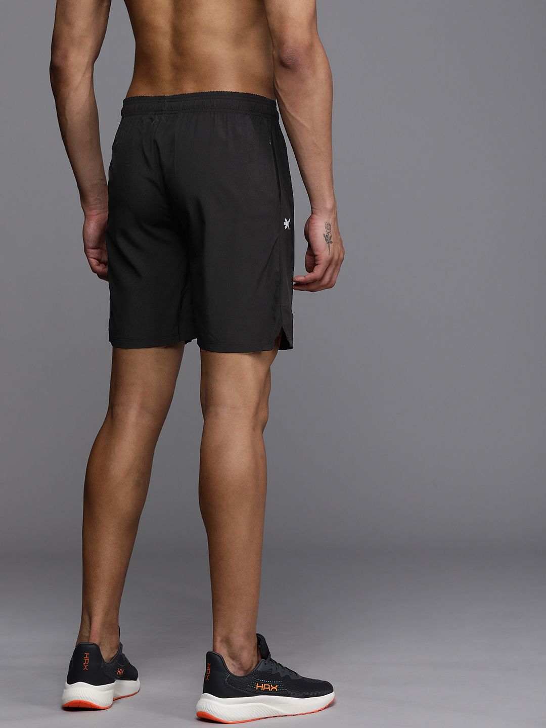 HRX by Hrithik Roshan Men Rapid Dry Antimicrobial Finish Mid-Rise Training Shorts