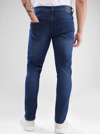 SPYKAR Men Slim Fit Low-Rise Light Fade Clean Look Stretchable Jeans