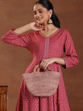 Libas Ethnic Motifs Print A-Line Midi Dress