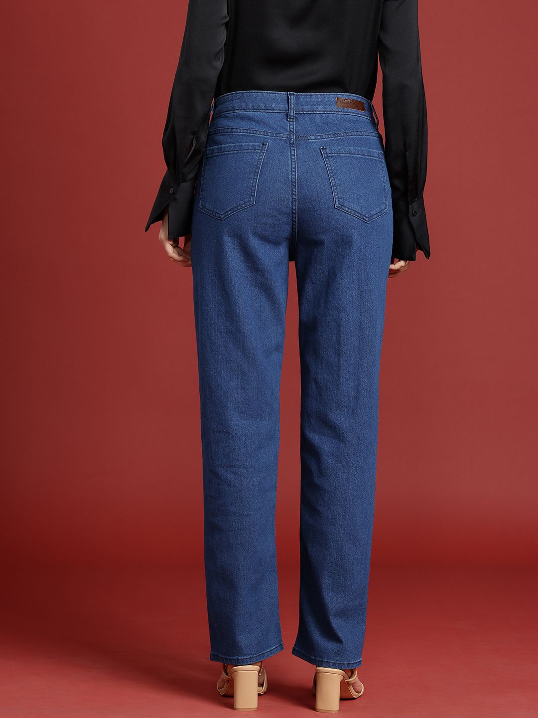 all about you Women Straight Fit High-Rise Stretchable Jeans