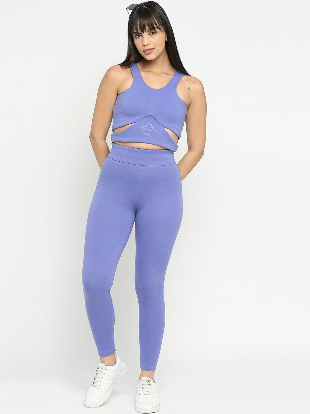 Being Human Cut Outs Detail Crop Top