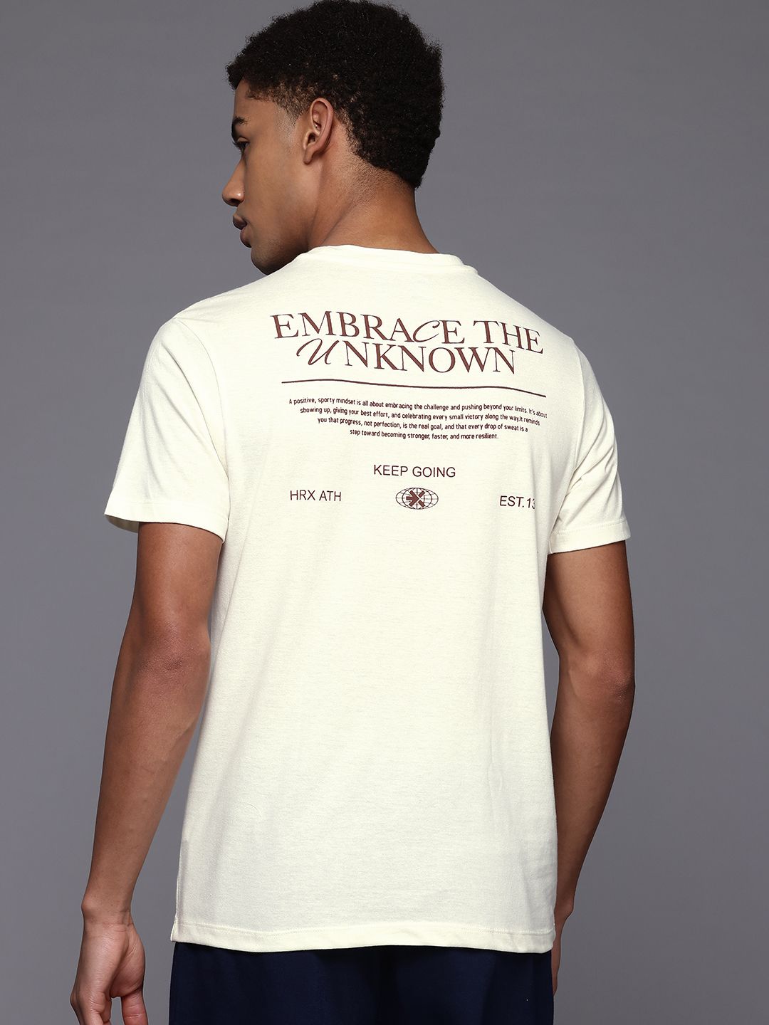 HRX by Hrithik Roshan Men Printed Lifestyle T-shirt