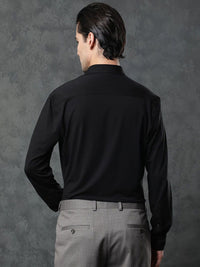 RARE RABBIT Men Solid Comfort Opaque Casual Shirt